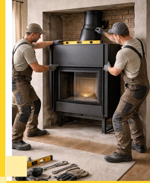 Установка каминных топок в Котельниках под ключ от 19112 р. | ЭриданКтн