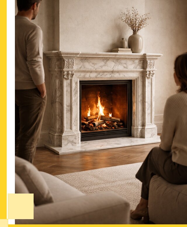 Мраморные камины под ключ в Котельниках от 265450 р. | ЭриданКтн