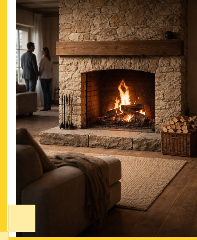 Открытые камины под ключ в Котельниках от 159270 р. ЭриданКтн