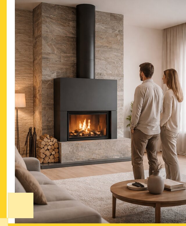 Закрытые камины под ключ в Котельниках от 127416 р., ЭриданКтн