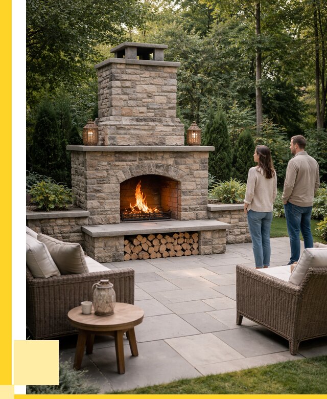 Уличные камины из кирпича в Котельниках от 159270 р. | ЭриданКтн