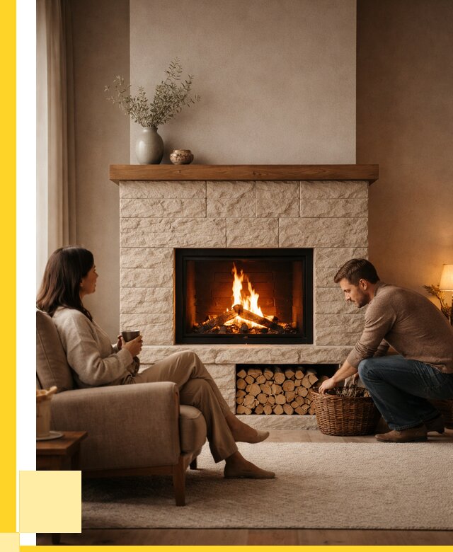 Камины для дома в Котельниках под ключ от 159270 р. | ЭриданКтн