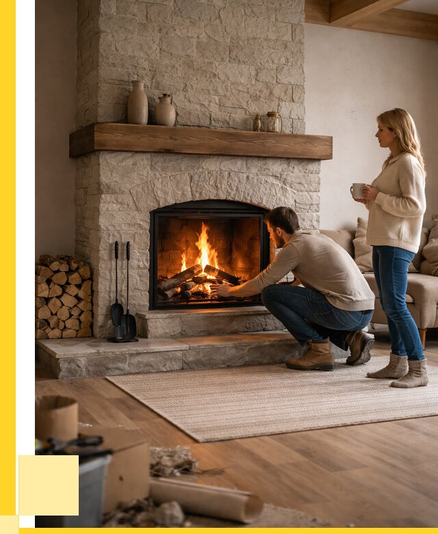 Камины для загородного дома в Котельниках от 371630 р., ЭриданКтн