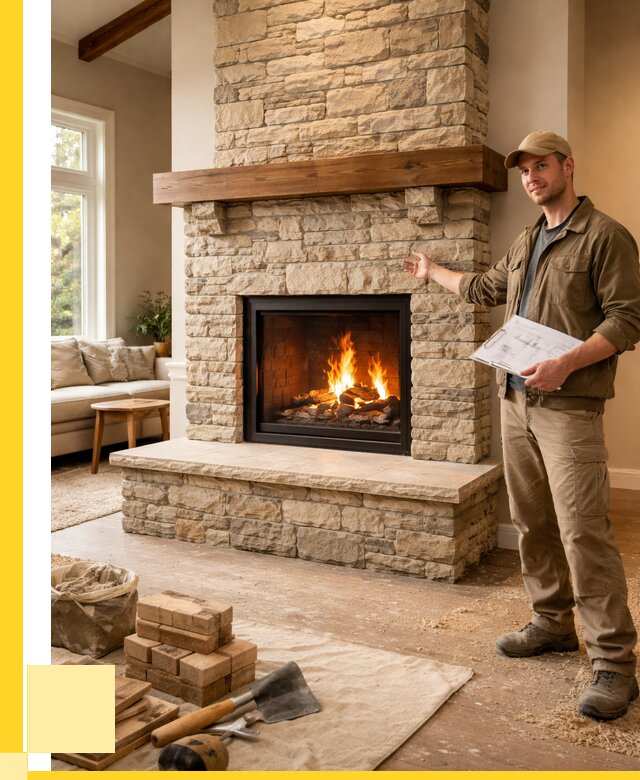 Камины под ключ в Котельниках от 191124 р. | ЭриданКтн — установка