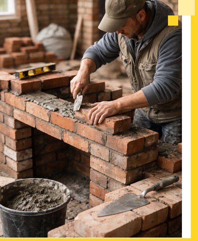 Кладка каминов под ключ в Котельниках профессиональная отделка и монтаж