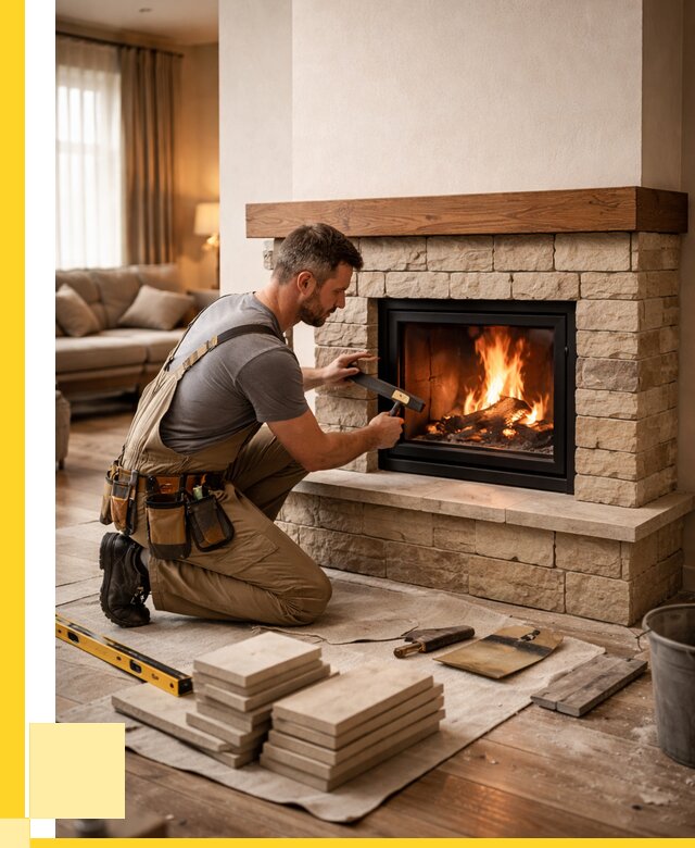 Строительство каминов в Котельниках от 159270 р., ЭриданКтн - под ключ