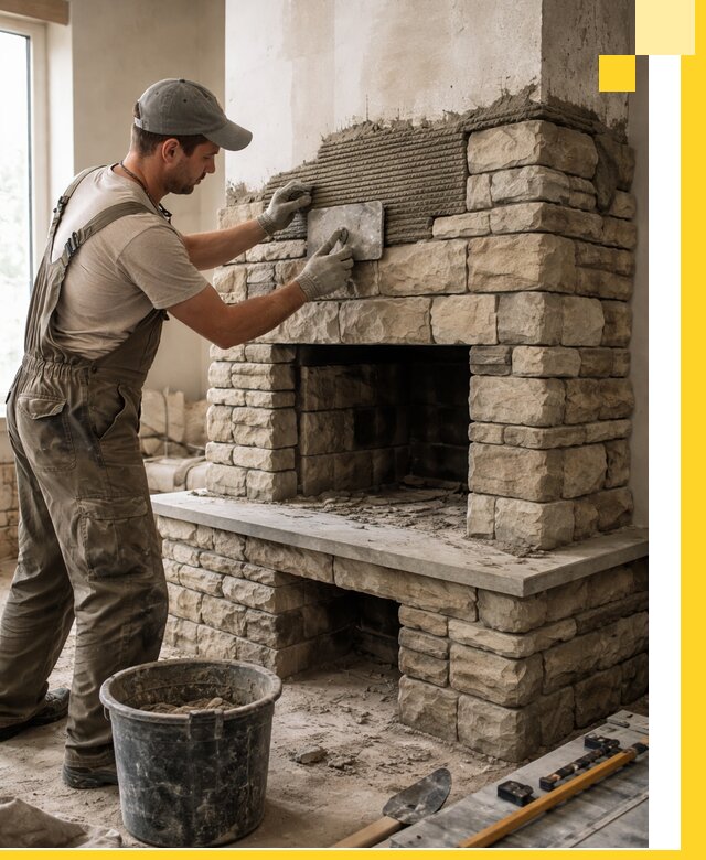 Строительство каминов под ключ в Котельниках от проектирования до монтажа