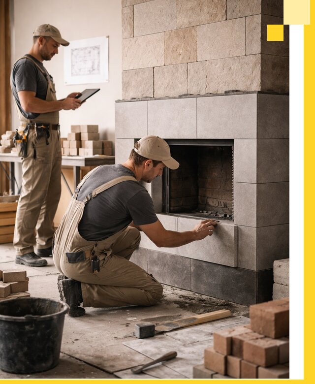 Индивидуальные проекты каминов и каминных систем в Котельниках