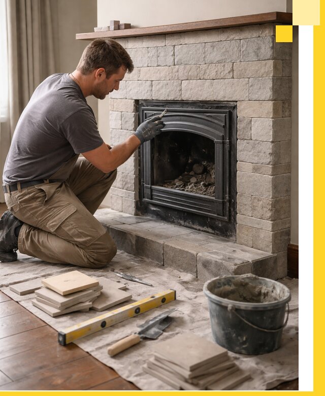 Профессиональный ремонт каминов в Котельниках восстановление и сервис