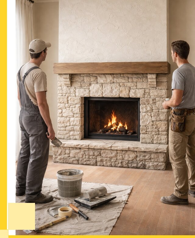 Отделка каминов в Котельниках от 6902 р. под ключ | ЭриданКтн