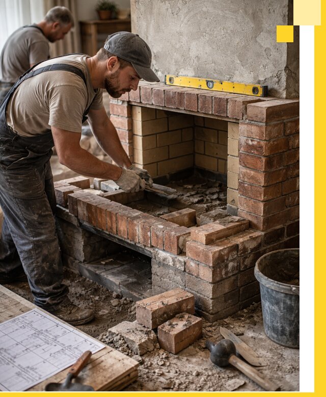 Изготовление и установка каминопечей под ключ в Котельниках