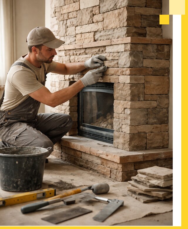 Проектирование и установка печей-каминов под ключ в Котельниках