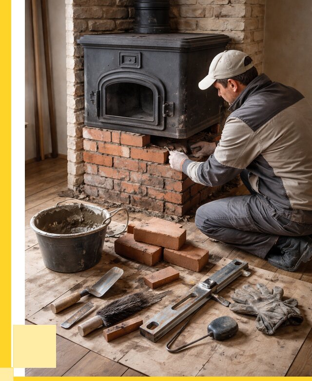 Ремонт печей в Котельниках от 12742 р., услуги печника ЭриданКтн