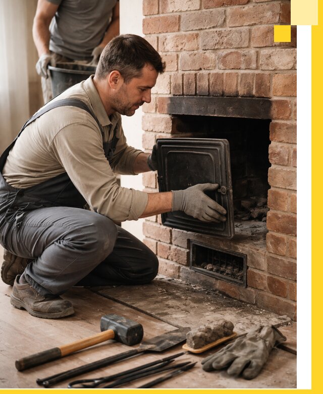 Ремонт печей в Котельниках с гарантией качества и безопасности
