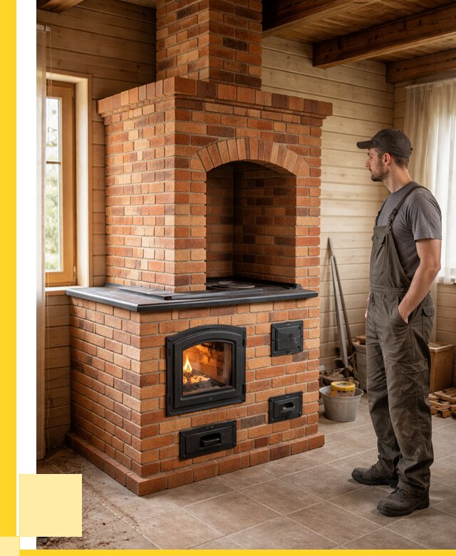 Кирпичные печи в Котельниках: купить от 159270 р. | ЭриданКтн