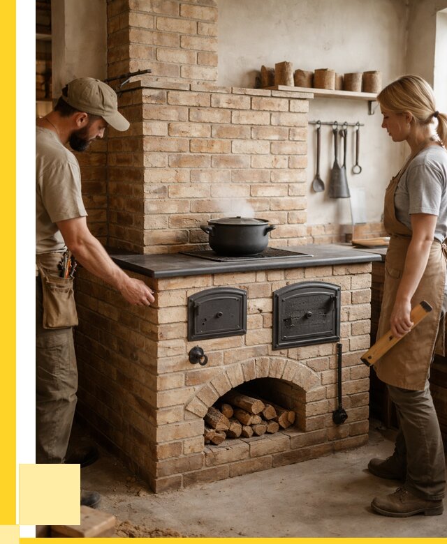 Варочно отопительные печи в Котельниках от 95562 р. | ЭриданКтн