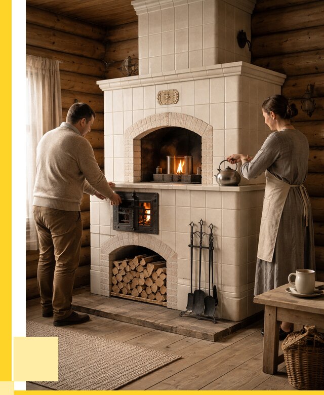 Русские печи в Котельниках: установка от 159270 р. ЭриданКтн