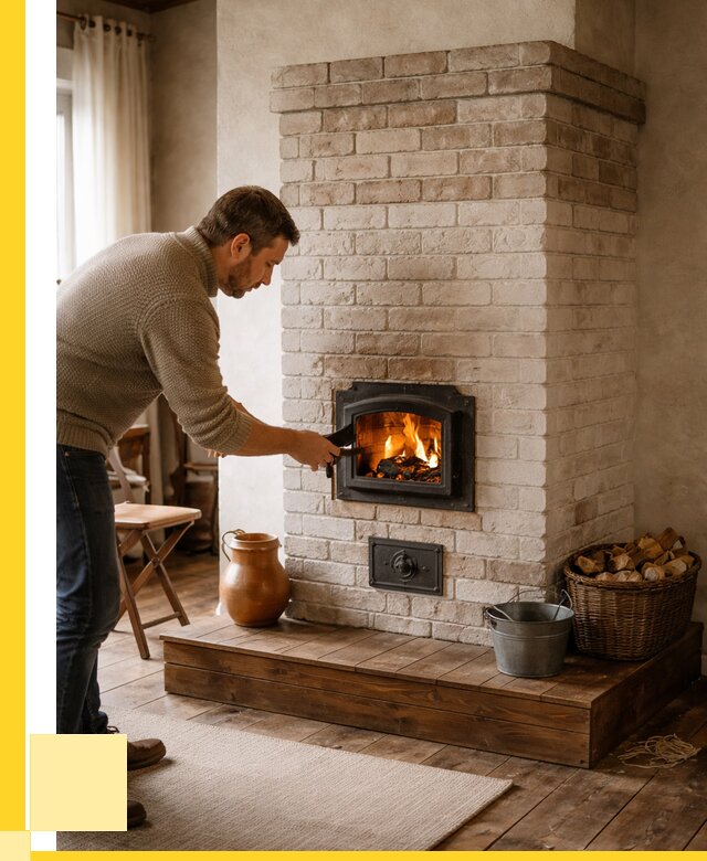 Печь голландка из кирпича в Котельниках от 90253 р. | ЭриданКтн