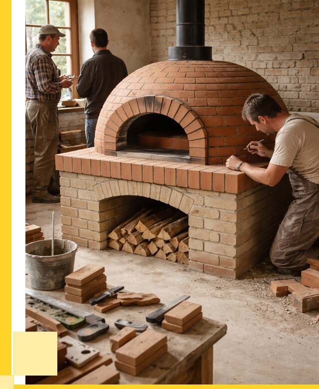 Помпейская печь дровяная для пиццы в Котельниках | ЭриданКтн от 212360 р.