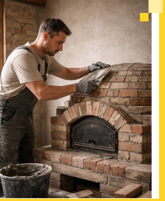 Изготовление и монтаж помпейских печей на заказ в Котельниках