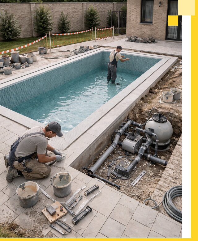 Строительство бассейнов под ключ в Котельниках: проекты и монтаж