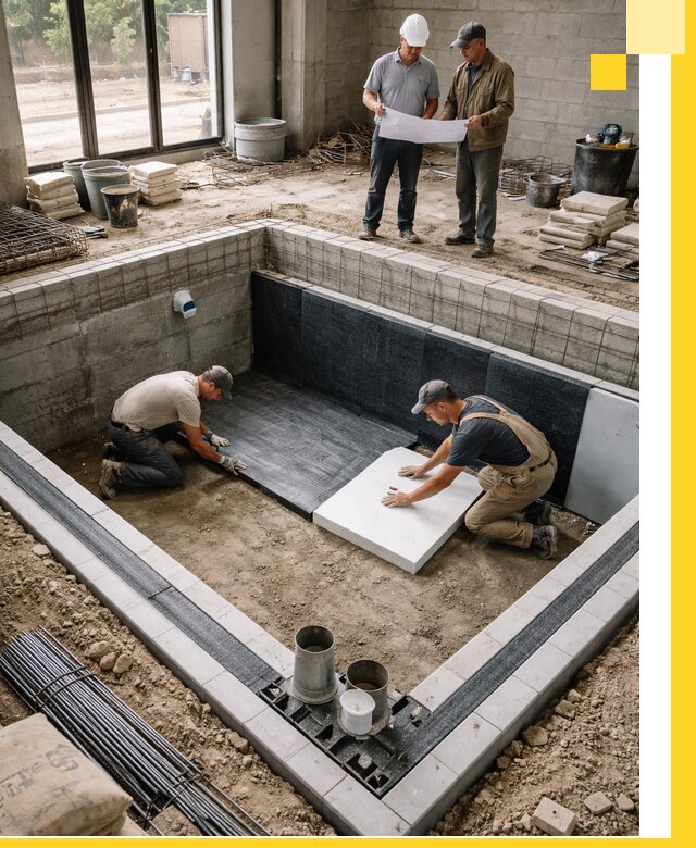 Проекты частных и общественных бассейнов под ключ в Котельниках