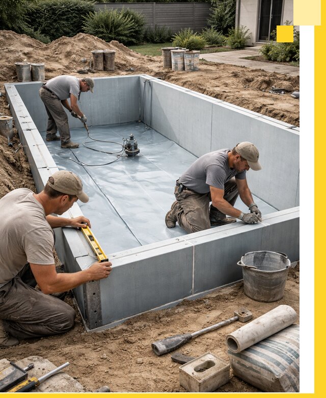 Профессиональный монтаж бассейнов под ключ в Котельниках с гарантией