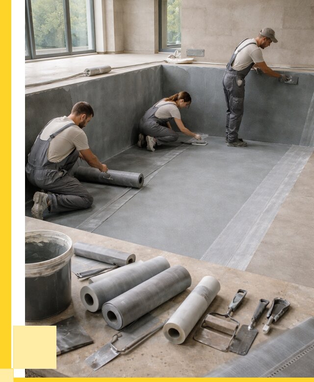 Гидроизоляция бассейнов в Котельниках от 2124 р., ЭриданКтн