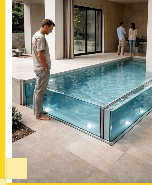 Стеклянные бассейны в Котельниках от 1274160 р. | ЭриданКтн — мозаика