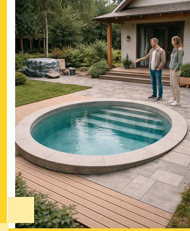 Бассейн на даче под ключ в Котельниках от 212360 р., ЭриданКтн