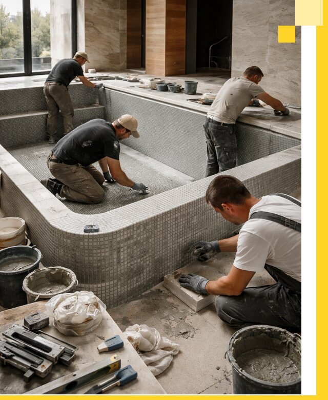 Строительство и установка СПА бассейнов под ключ в Котельниках