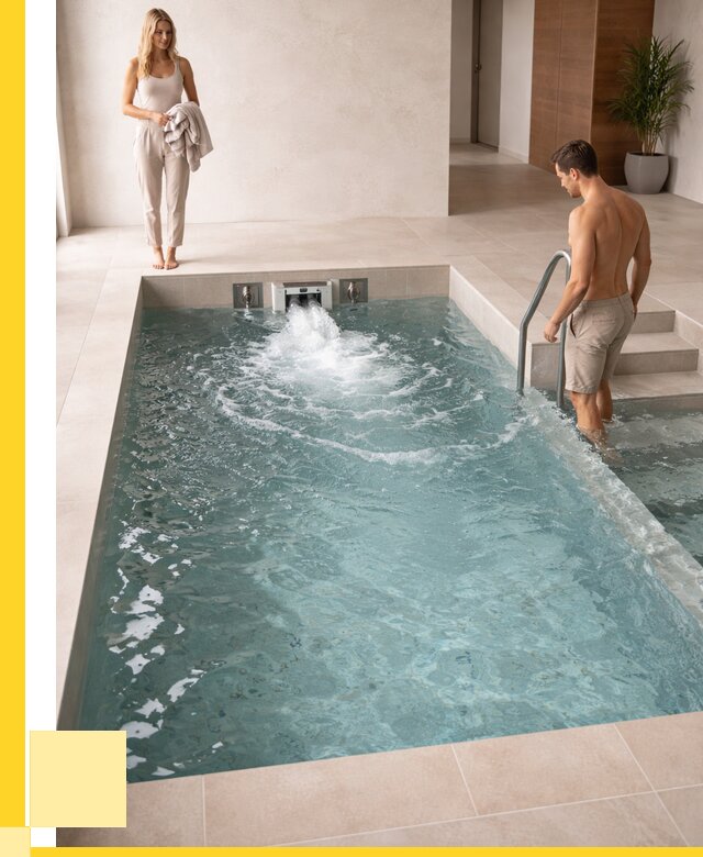 Бассейн с противотоком в Котельниках от 265450 р. | ЭриданКтн