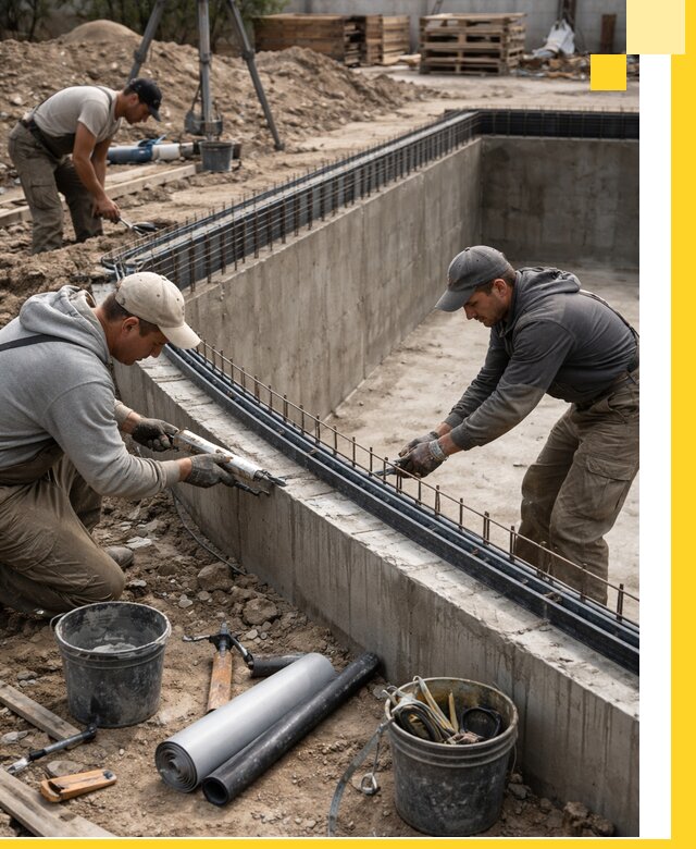 Качественный монтаж чаши бассейна в Котельниках под ключ с гарантией