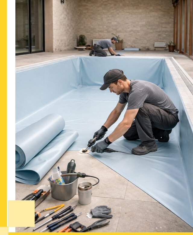 Пленка ПВХ для бассейнов в Котельниках от 2655 р. | ЭриданКтн