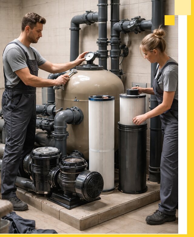 Фильтры и системы фильтрации для бассейнов в Котельниках