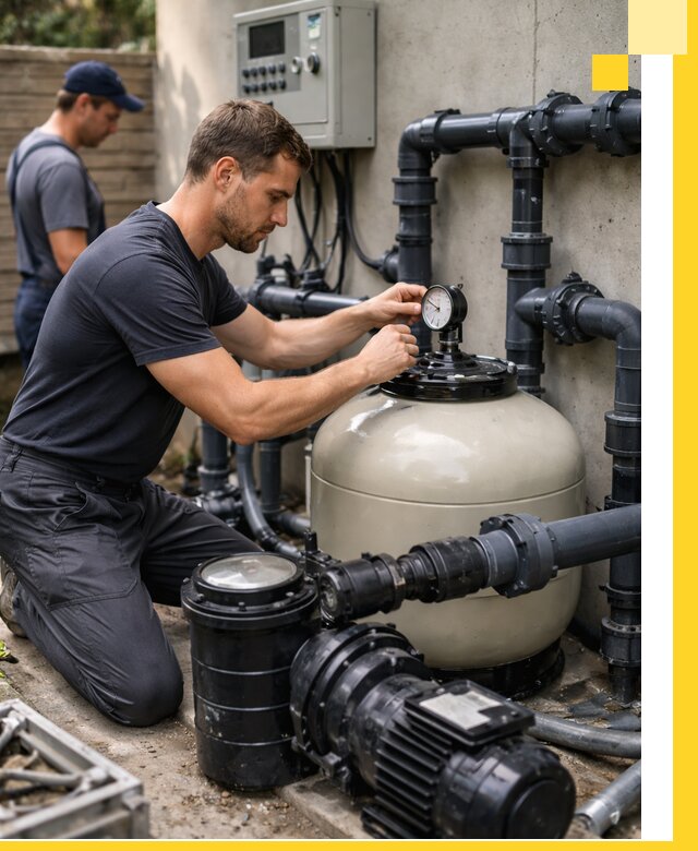 Поставка и монтаж фильтровального оборудования для бассейнов в Котельниках