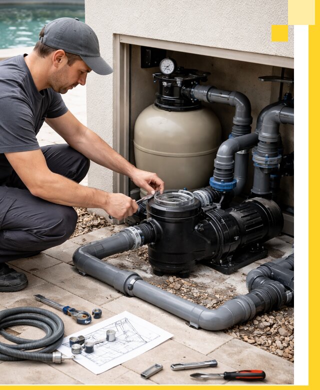 Поставка, монтаж и сервис насосов для бассейнов в Котельниках