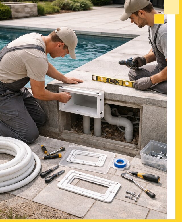 Поставка и установка скиммеров для бассейнов в Котельниках