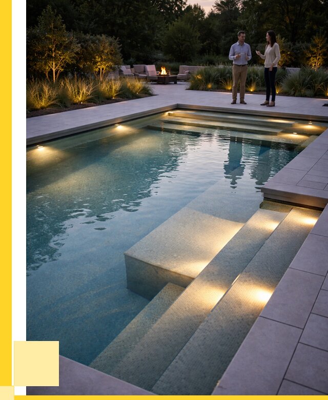 Освещение бассейнов в Котельниках под ключ от 26545 р. | ЭриданКтн