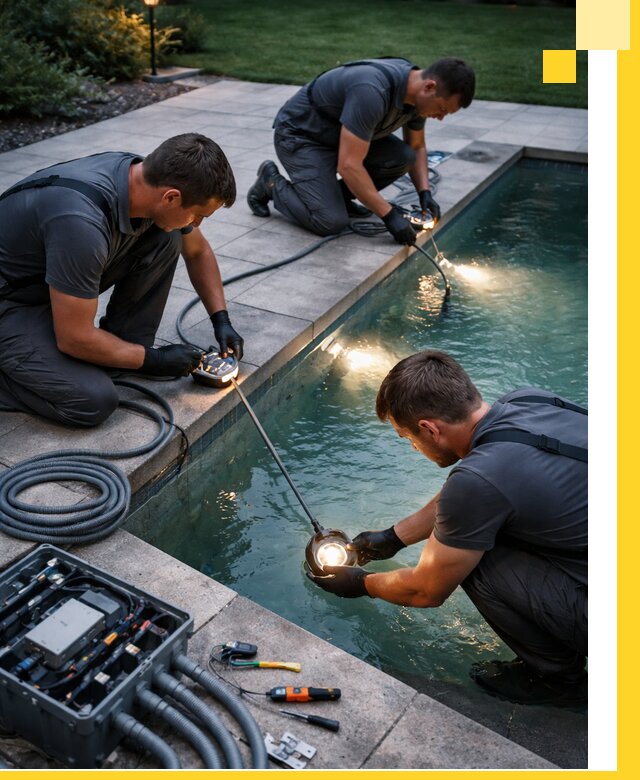 Профессиональное освещение бассейнов в Котельниках: дизайн и монтаж