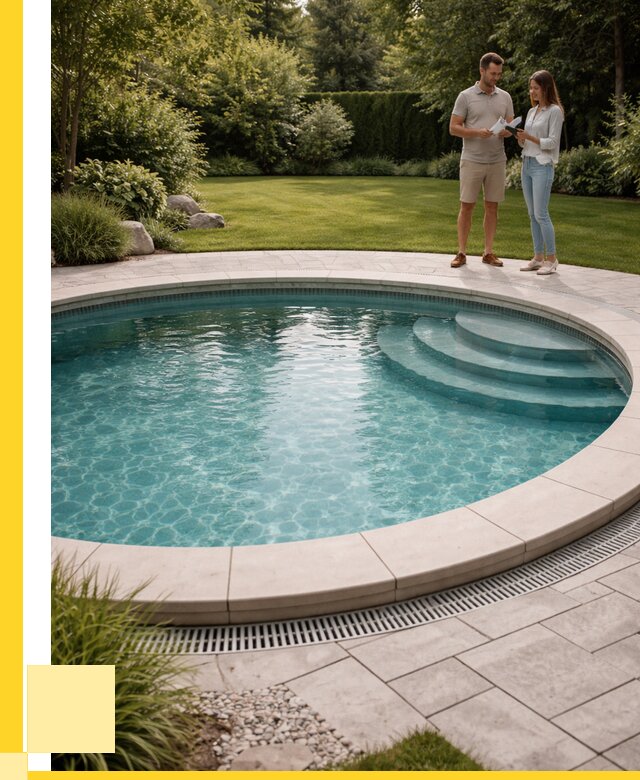 Круглые каркасные бассейны купить в Котельниках от 265450 р. | ЭриданКтн