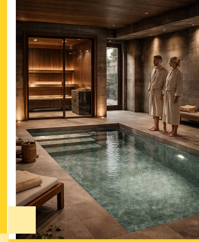 Сауна с большим бассейном в Котельниках от 1274160 р. ЭриданКтн