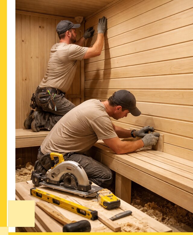 Обшивка саун вагонкой в Котельниках от 2655 р. | ЭриданКтн