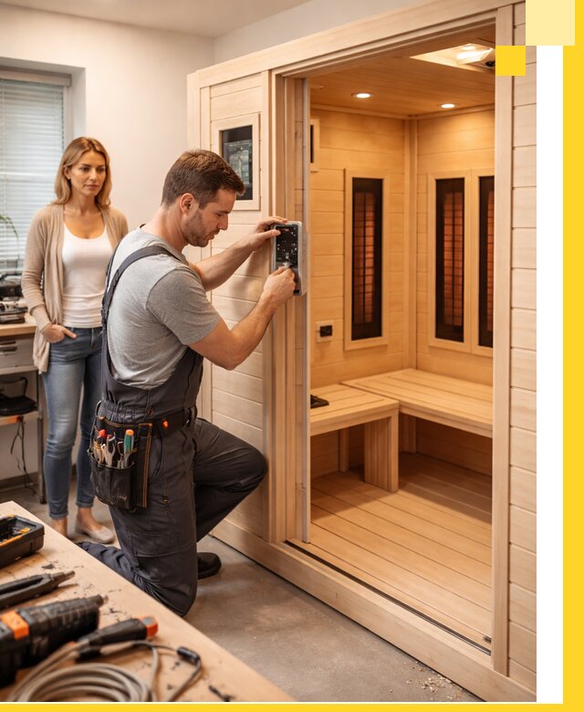 Инфракрасные сауны под ключ в Котельниках продажа и установка