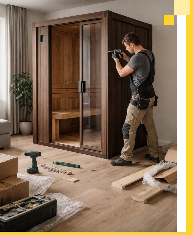 Установка и производство мини саун под ключ в Котельниках