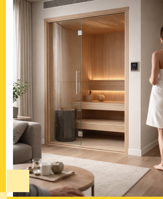 Сауна в квартире под ключ в Котельниках от 127416 р. ЭриданКтн