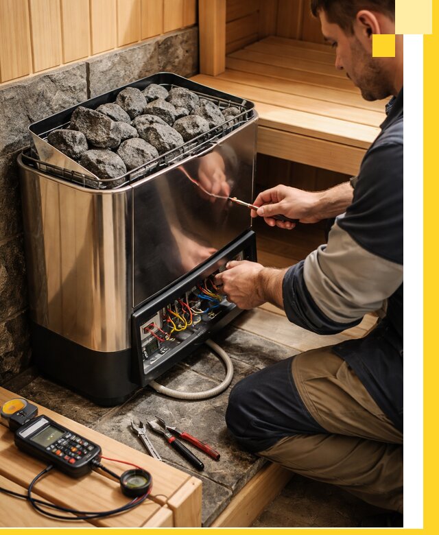 Продажа и установка электрокаменок для саун в Котельниках