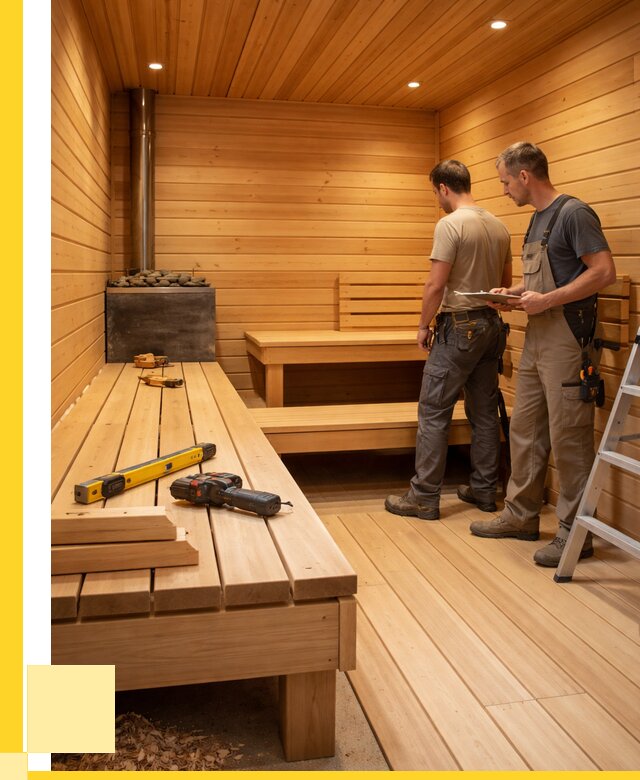 Отделка бань и саун в Котельниках по цене от 4778 р. | ЭриданКтн