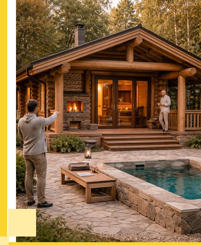 Проекты бань и хамам в Котельниках от 26545 р. | ЭриданКтн