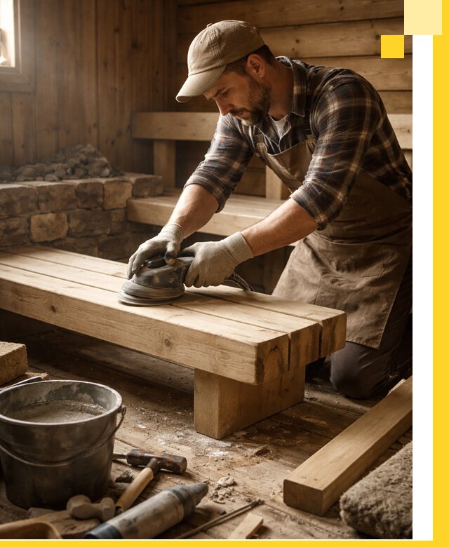 Ремонт бань под ключ в Котельниках с гарантией качества и сроков